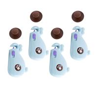 VICASKY 4pièces Verrous de Sécurité pour Garçon Fille Tiroirs et Réfrigérateurs Lot de Protection pour Portes Armoires et Placards Installation Facile sans Outil