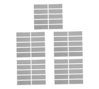 VICASKY 5 ensembles Dautocollants à Gratter Rectangulaires Auto Adhésifs Étiquettes Décoratives DIY pour Cartes à Gratter Récompenses Film de Revêtement Argenté pour Créations