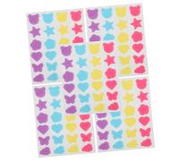 VICASKY 5 Feuilles Patch De Protection Contre L'acné Patchs Pour Vêtements Retirer Les Étiquettes Cutanées Patchs En Tissu Patchs Détachants Patchs Anti-rides Coloré Hydrocolloïde