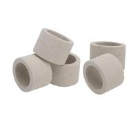 VICASKY 5 Pièces Anneaux Fixes Céramique pour Plantes Aquatiques et Stable pour Aquarium Kit pour Fixation sans Sable Accessoires de Décoration pour Eau Douce