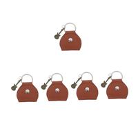 VICASKY 5 Pièces Clés Médiator de Guitare avec Sac de Rangement Étui Compact pour Plectres Accessoire Pratique pour Guitaristes