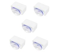 VICASKY 5 Pièces Connecteur De Clôture Support Fixe pour Parc Pièces De Parc pour Bébé Accessoires De Parc Stabilisateur De Parc Stabilisateur D'étagère Plastique Blanche