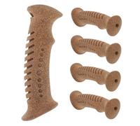 VICASKY 5 Pièces Cork Trekking Pole Handles Replacement Anti-Slip Grip for Hiking Climbing Walking Sticks Cane Repair Accessories