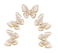 VICASKY 5 Pièces Décoration Pour Ongles Autocollants Pour Manucure Patchs Pour Ongles Diy Outil De Nail Art Kit De Décoration Pour Naturels Et Artificiels