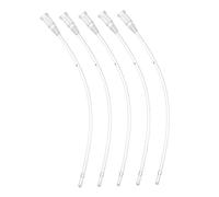 VICASKY 5 pièces Dispositif de Nourrissage pour Oisillons Plastique Transparent Accessoire Essentiel pour Alimentation Sécurisée des Jeunes Oiseaux et Perroquets