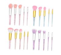 VICASKY 5 Pièces Ensemble De Pinceaux De Maquillage Se Maquiller Trousse Faire Maquillage Pinceau Blush Rougir Sourcil Maquillage Maquillage Pinceau De Maquillage Fard à Paupières Bleu