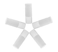 VICASKY 5 pièces Flacons Cosmétiques Double Chambre Séparée pour Eau et Huile Contenants Rechargeables pour Lotion Gel Huile Capillaire et Soins de Peau pour Stockage Liquide