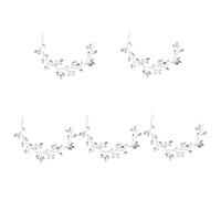 VICASKY 5 Pièces Guirlande de Cheveux de Mariage Perles et Accessoire Décoratif Élégant Tresse de Bijoux Délicats Coiffure Nuptiale Chic et