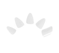 VICASKY 5 pièces Lute Nail Covers Nylon Blanc Grand Modèle pour Guzheng Résistants et Confortables Accessoires pour Musiciens Adultes