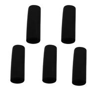 VICASKY 5 pièces Manchon Mousse pour Poignée de Laisse Chien Accessoires Antidérapants Confortables Nbr Protection pour Corde de Traction Noir Ømm