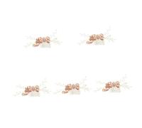 VICASKY 5 Pièces Peigne Cheveux Décoratif Floral pour Mariage et Accessoire Pince à Cheveux Fleur pour Mariée