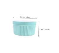 VICASKY 5 pièces Ramequins Céramique Lot de Bols de Cuisson Colorés pour Pudding et Petits Gâteaux de Four et Sécurisée