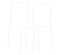 VICASKY 5 pièces Set de Arceaux de Croquet Fer Résistant Accessoires Extérieurs pour Jeu de Pelouse Familial Installation Facile pour Loisirs Plein Air