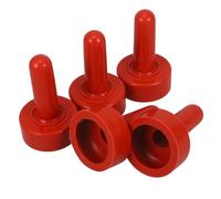 VICASKY 5 pièces Tétines de Biberon Caoutchouc Rouge pour Agneaux et Petits Ruminants Accessoires Alimentation Sécurisés pour Boisson de Lait Outils de Nourrissage pour Jeunes Animaux