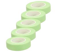 VICASKY 5 rouleaux Ruban Adhésif pour Extensions de Cils Vert Respirant pour Soutien et Protection des Cils Naturels