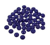 VICASKY 50 Pièces Artificial Blueberries Resin DIY Decorations Lifelike Faux Fruits for Craft Projects Home Kitchen Photography Props