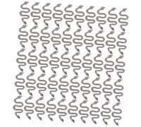 VICASKY 50 Pièces Charms Métalliques Forme de Serpent pour Ongles de Décorations Retro pour Nail Art et Diy Accessoires de Élégants pour Débutants