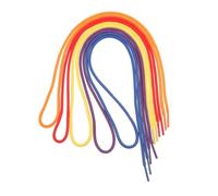 VICASKY 50 pièces Lacets à Perles Colorés Polyester pour Garçon Fille Kit Apprentissage de Laçage Accessoires Éducatifs pour Motricité Fine et Coordination Jeu de Filage pour Tout-Petits