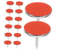 VICASKY 50 pièces Punaises Réfléchissantes Métal pour Randonnée et Camping Marqueurs Nuit Résistantes et Faciles à Installer Lot de Punaises de Marquage Extérieur