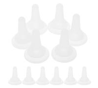 VICASKY 50 pièces Silicone Nipple Kitten Puppy Feeding Bottle Accessories for Newborn Small Pets Soft Foodgrade Milk Feeder for Cats Dogs