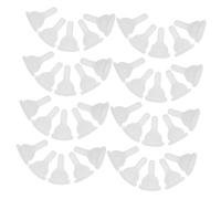 VICASKY 50 Pièces Silicone Pet Nursing Bottle Nipples for Puppies Kittens Bunnies Soft Safe Feeding Accessory Compatible with Pet Nursing Bottles