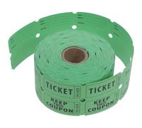 VICASKY 500 Pièces Billets de Tombola Double Rouleau, Numérotés, Papier | Numérotation Consécutive, Espace Coordonnées, Facile à Détacher, pour Parking et Récompenses de Classe
