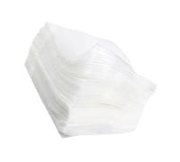 VICASKY 500 Pièces Coton Lingette Demaquillante Lingettes Pour Enlever L'encre Des Lingettes Démaquillantes Extensibles Coton Absorbant Blanche