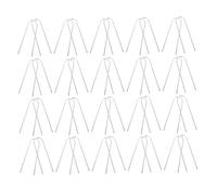 VICASKY 50pièces Ancrage de Sol Galvanisé Clous de Fixation pour Tente de Camping Piquets U pour Pelouse Lot