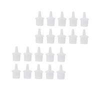 VICASKY 50pièces Bouchon pour Flacon de Colle Embout pour Flacon de Colle Accessoire de Lot pour Remplacement