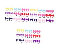 VICASKY 54pièces Bows Pour Cheveux Accessoires Ruban Pour Et Pour Pigtails Et Queue De Cheval Aléatoires