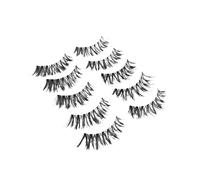 VICASKY 5paires Faux Cils Transparents Densifiés Allongement Naturel Croix Pack Pour Maquillage Quotidien Et Festif Confortables Et Faciles à Porter