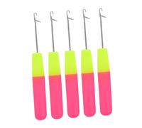 VICASKY 5pièces Aiguilles à Crochet Lot Pour Extensions De Cheveux Et De Tapis Utilisation Professionnelle Salon De Coiffure