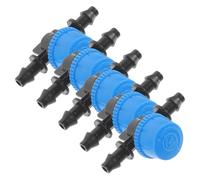 VICASKY 5pièces Contrôleur Arrosage pour Système Goutte à Goutte Vannes Arrêt Eau pour Raccordement Principal Et Accessoires De Jardin