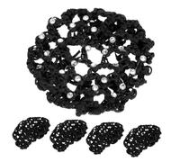 VICASKY 5pièces Filet pour Cheveux Femme Filet Chignon Couvre-chignon sans Marque pour Cheveux Fins et Épais Outil de Coiffure Dégageant la Nuque