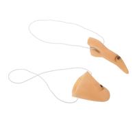 VICASKY 6 Ensembles Witch Party Supplies Halloween Nose Chin Cosplay Accessories With Elastic Band For Adults Dress Up Carnival Masquerade