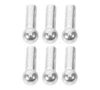 VICASKY 6 Pièces Accessoire de Machine à Câble Accessoire Musculation pour Machine à Câbles en Fer Argenté 6mm et Système de Poulie Home Gym et Réparation D’équipement