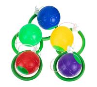 VICASKY 6 Pièces Balle Rebondissante Jouets pour Enfants Sauter La Balle Sauter des Balles Balle De Saut à La Cheville Équipement d'exercice pour Enfants Jouets De Saut à La Cheville Abdos