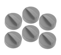 VICASKY 6 pièces Boutons de Rechange pour Cuisinière Lot de Accessoires Plastique Robuste Garçon Fille pour Dînette et Cuisine Miniature Commandes Réalistes pour Jeu de Rôle