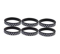 VICASKY 6 Pièces Bracelet Drapeau Américain Rouge pour Femme Homme Garçon Fille Accessoire DIY Fête Indépendance et Élection Présidentielle Bracelet Souvenir