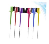 VICASKY 6 pièces Brosse Sourcils Double Embout Brosse Peigne Multifonction Portable Manche Confortable Outil de Maquillage pour Définir et Sourcils