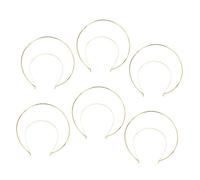 VICASKY 6 Pièces Couronne de Fête Diy Élégantes Décorations de Cheveux pour Mariage Fête et Événements Spéciaux