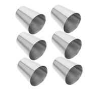 VICASKY 6 pièces Couvercle Acier Inoxydable pour Bec de Théière Protège la Poussière Accessoires pour Théière Lot de Protections pour Bec de Versement