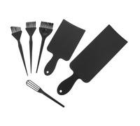 VICASKY 6 Pièces Kit Professionnel pour Teinture Capillaire avec Planche de Séparation et Pinceau Brosses Antistatiques pour Balayage et Coloration Outil de Teinture pour Cheveux Longs et