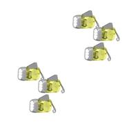 VICASKY 6 Pièces Lampe Torche Dynamo Manuelle Lampe de Poche sans Pile Urgence Portable Compacte et Robuste pour Camping Voiture Maison Plein Air