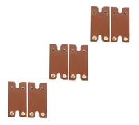 VICASKY 6 Pièces Manchon de Tête de Rasoir Manuel Matériau Sûr et Étui Protecteur Pratique pour Lame Pochette de Protection pour Voyage Lot de Design Simple et Élégant