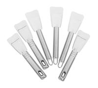 VICASKY 6 Pièces Pelle à Glace Acier Inoxydable pour Réfrigérateur Outil de Dégivrage Manuel avec Poignée Ergonomique Raclette pour Congélateur et