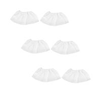 VICASKY 6 Pièces Pochette Pour Remplacement Trousse De Manucure Poussière Clou Collecteur D'ongles Accessoires Ongles Collecteur D'aspiration Blanche Tissu Non Tissé