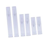 VICASKY 6 Pièces Set de Flacons de Voyage Rechargeables Étanches Silicone Contenants Pratiques pour Produits de Toilette Lot de Flacon Spray pour Shampooing et Lotion