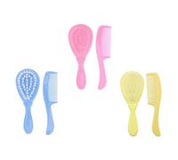 VICASKY 6 Pièces Set Peignes Garçon Fille Durables pour Bain Massage Démêlage sans et Portable Aléatoires Couleur Aléatoire