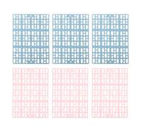VICASKY 6 Pièces Tapis pour Petits Animaux, Coussin de Repos | Cage, Entretien Facile, Usage Polyvalent, Adapté aux Chats et Chiens, Surface de Repos Confortable